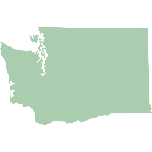 Washington state outline